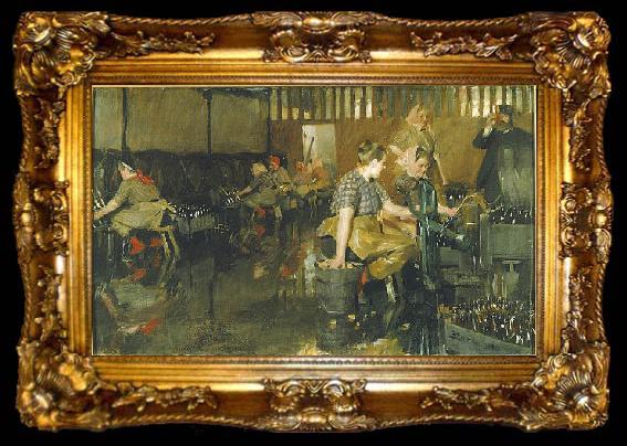 framed  Anders Zorn The Little Brewery, ta009-2